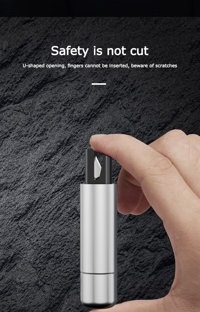 Car Safety Hammer Car Emergency Glass Window Breaker Seat Belt Cutter Life-Saving Escape Car Emergency Tool 1s broken Glass