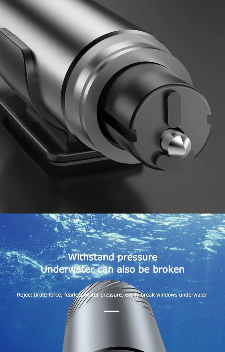 Car Safety Hammer Car Emergency Glass Window Breaker Seat Belt Cutter Life-Saving Escape Car Emergency Tool 1s broken Glass