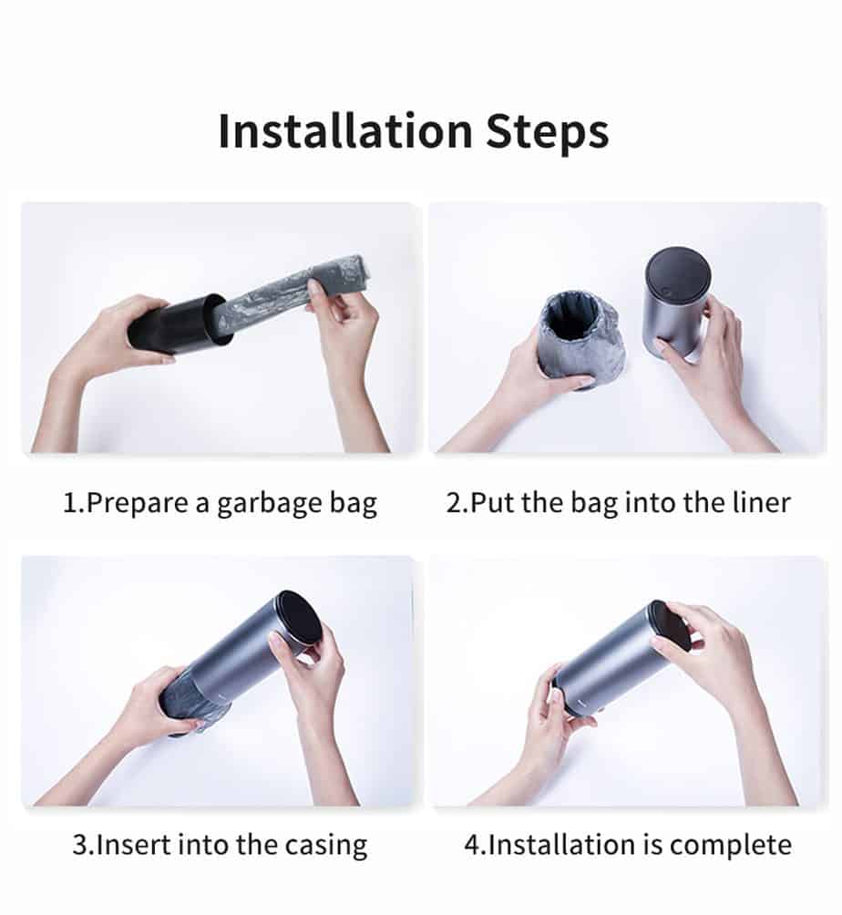 Baseus Alloy Car Trash Can Auto Organizer Storage Bag Car Garbage Bin Ashtray Dust Case Holder Auto Accessories Baseus Alloy Car Trash Can Auto Organizer Storage Bag Car Garbage Bin Ashtray Dust Case Holder Auto Accessories