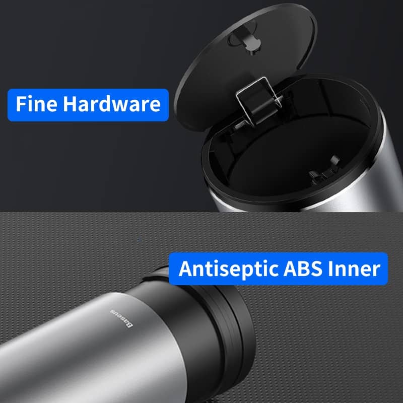 Baseus Alloy Car Trash Can Auto Organizer Storage Bag Car Garbage Bin Ashtray Dust Case Holder Auto Accessories Baseus Alloy Car Trash Can Auto Organizer Storage Bag Car Garbage Bin Ashtray Dust Case Holder Auto Accessories